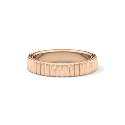 Classic Textured Wedding Band