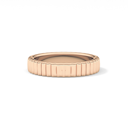 Classic Textured Wedding Band