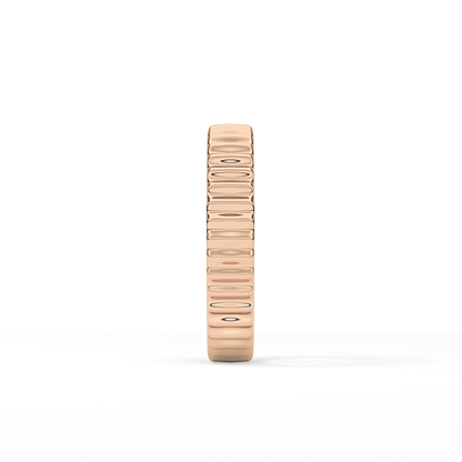 Classic Textured Wedding Band
