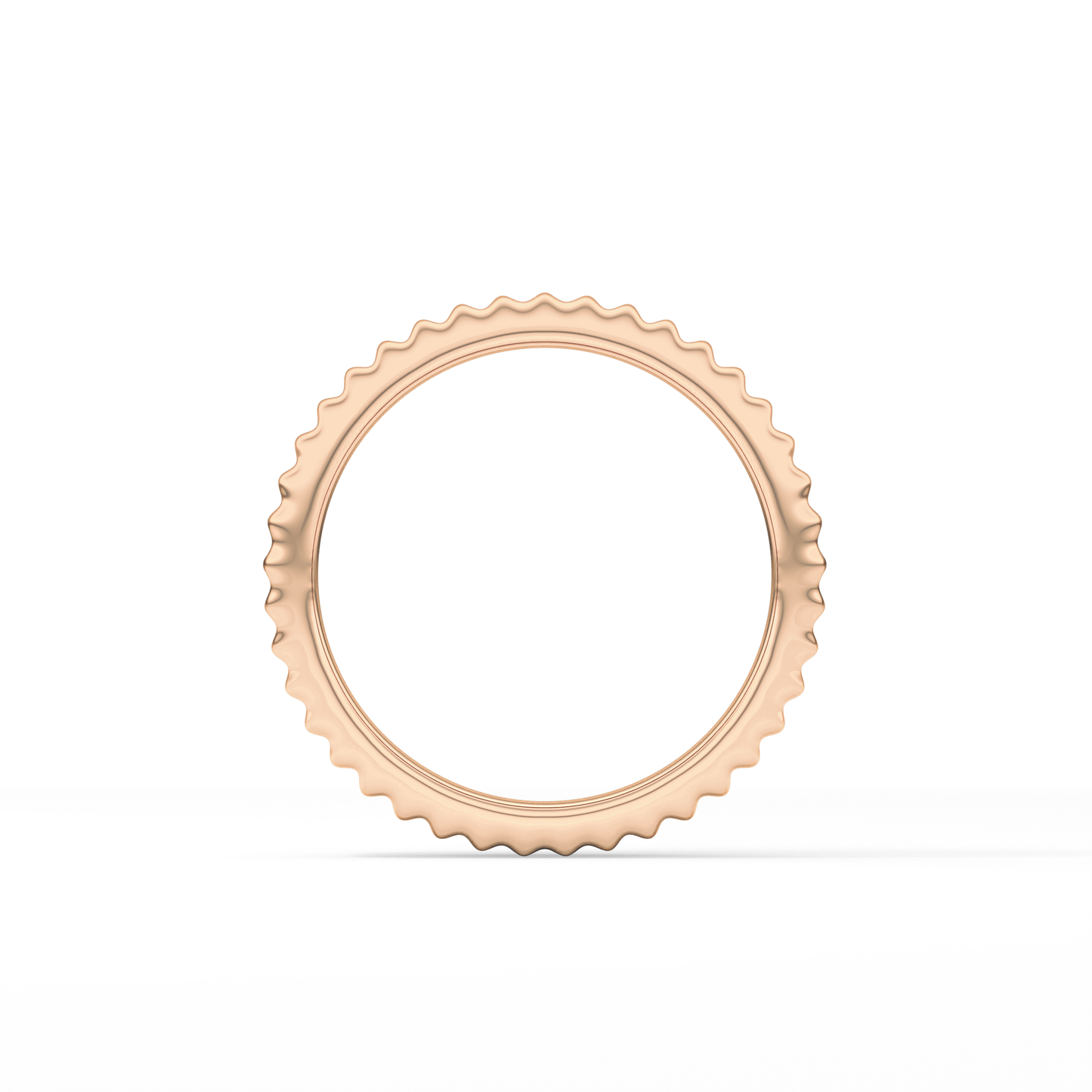 Classic Textured Wedding Band