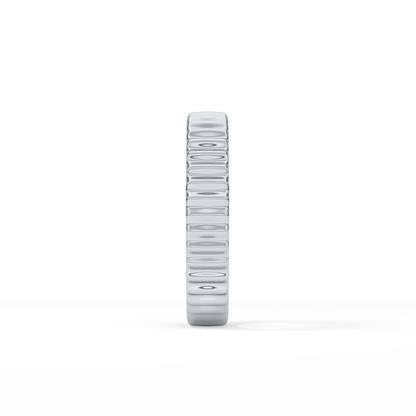 Classic Textured Wedding Band