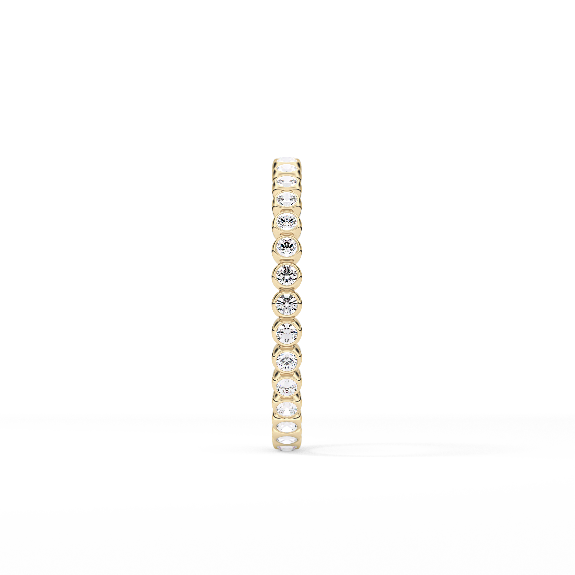 0.7 TCW Round Lab Grown Diamond Wedding Band