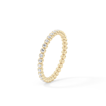 0.7 TCW Round Lab Grown Diamond Wedding Band