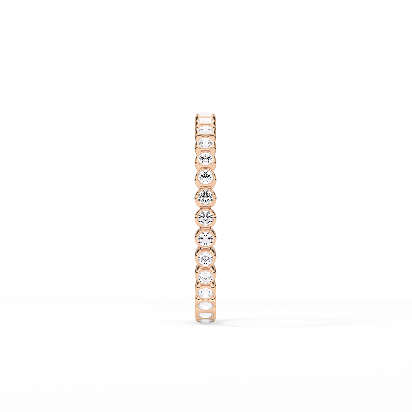 0.7 TCW Round Lab Grown Diamond Wedding Band