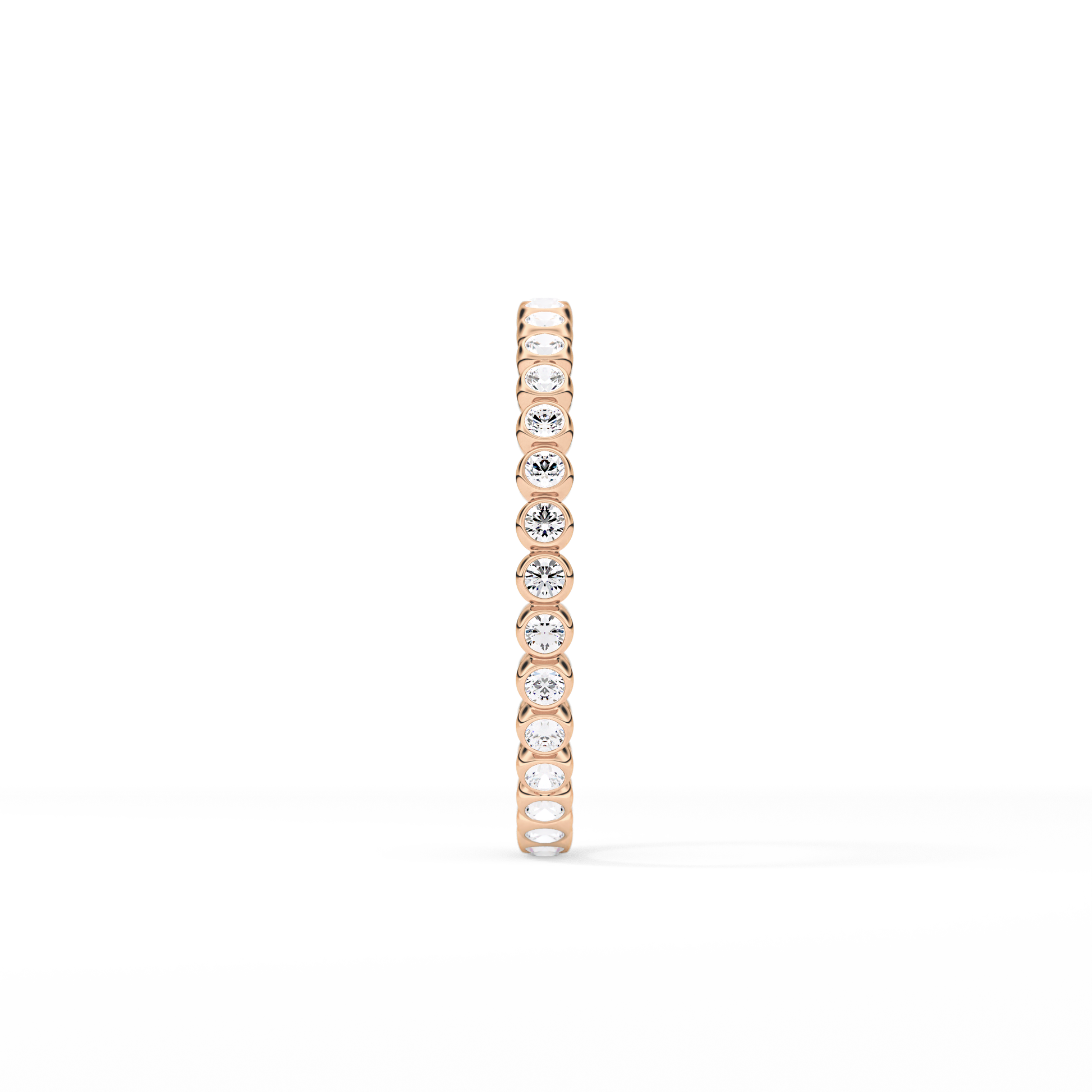 0.7 TCW Round Lab Grown Diamond Wedding Band