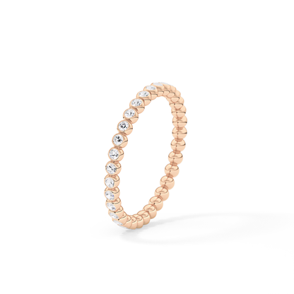 0.7 TCW Round Lab Grown Diamond Wedding Band