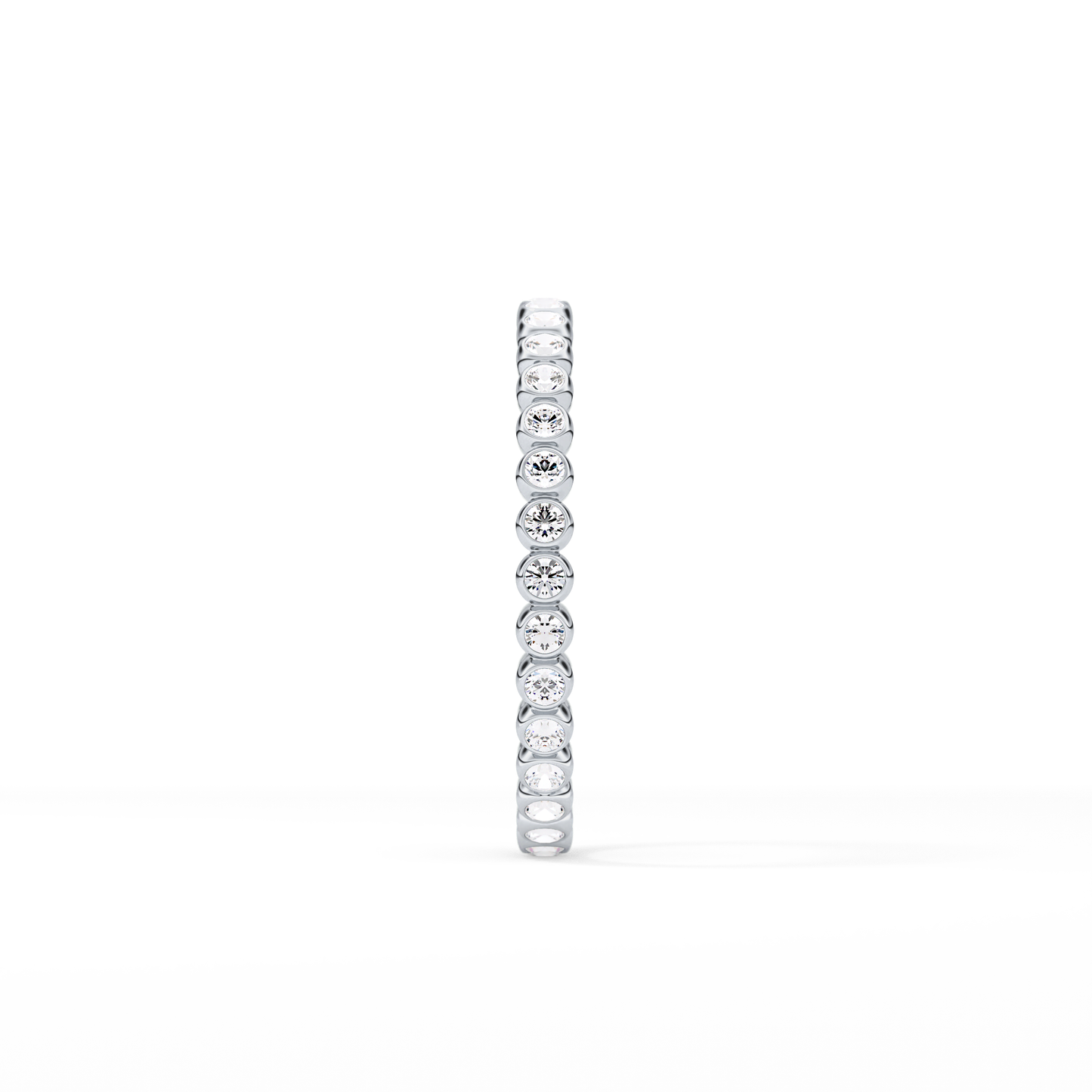 0.7 TCW Round Lab Grown Diamond Wedding Band