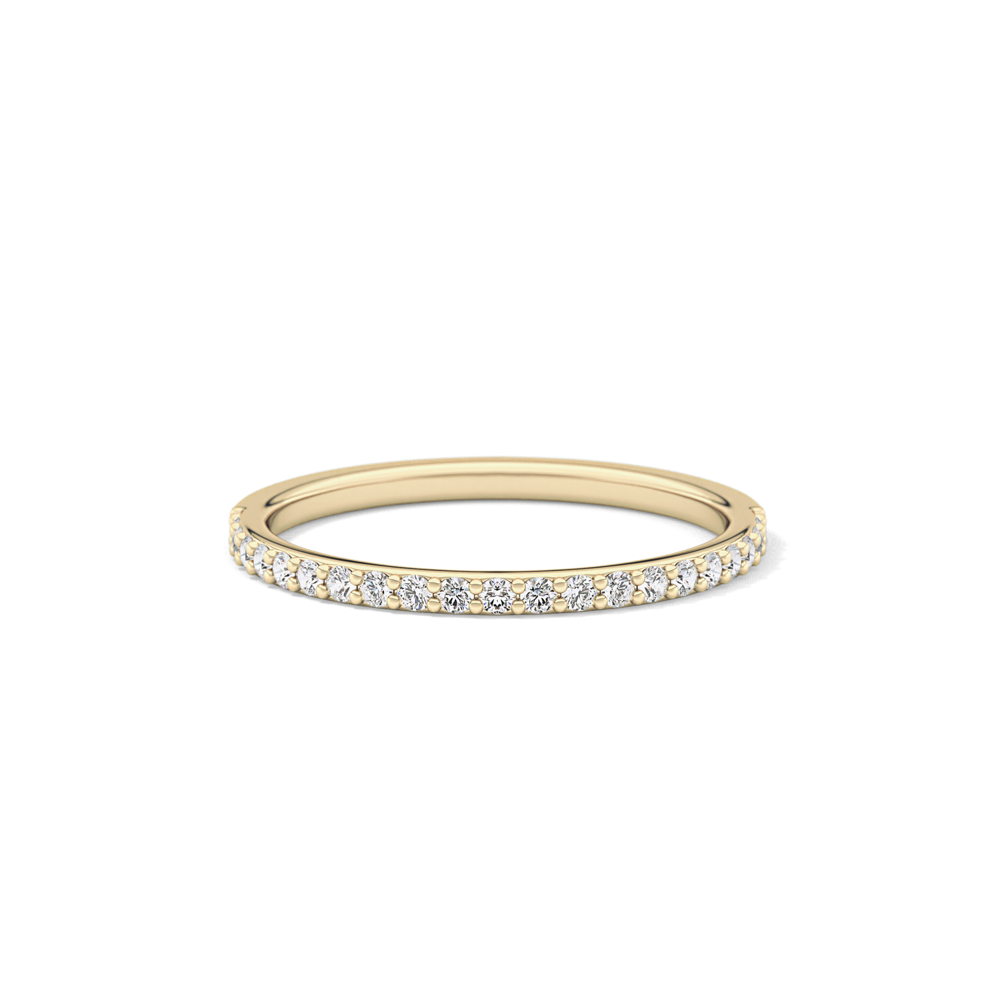 0.18 TCW Round Lab Grown Diamond Wedding Band