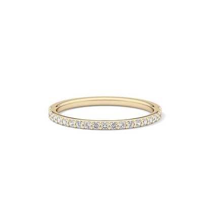0.18 TCW Round Lab Grown Diamond Wedding Band