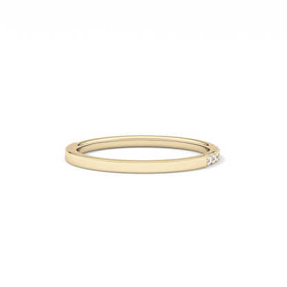 0.18 TCW Round Lab Grown Diamond Wedding Band