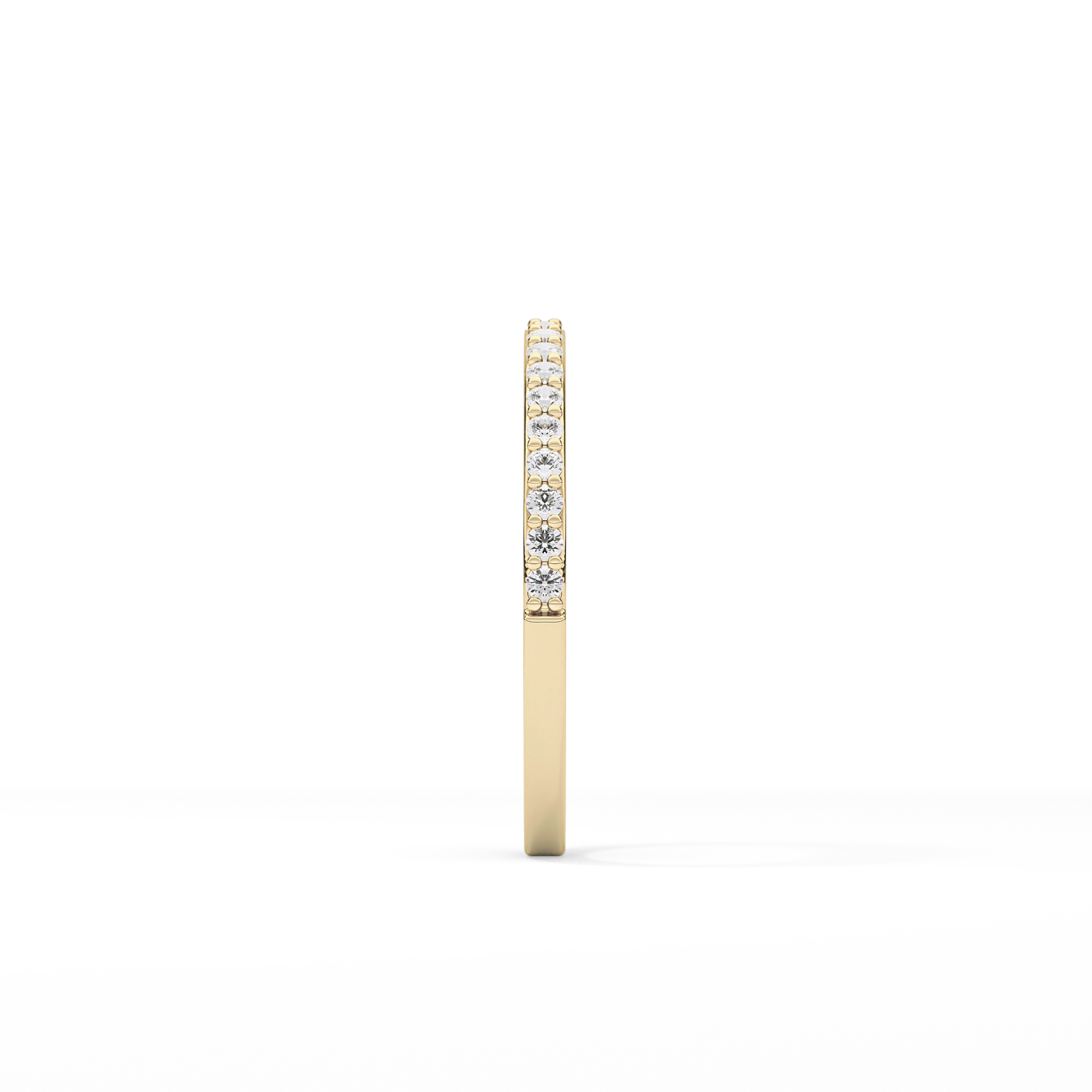 0.18 TCW Round Lab Grown Diamond Wedding Band