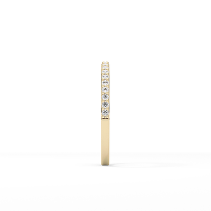 0.18 TCW Round Lab Grown Diamond Wedding Band