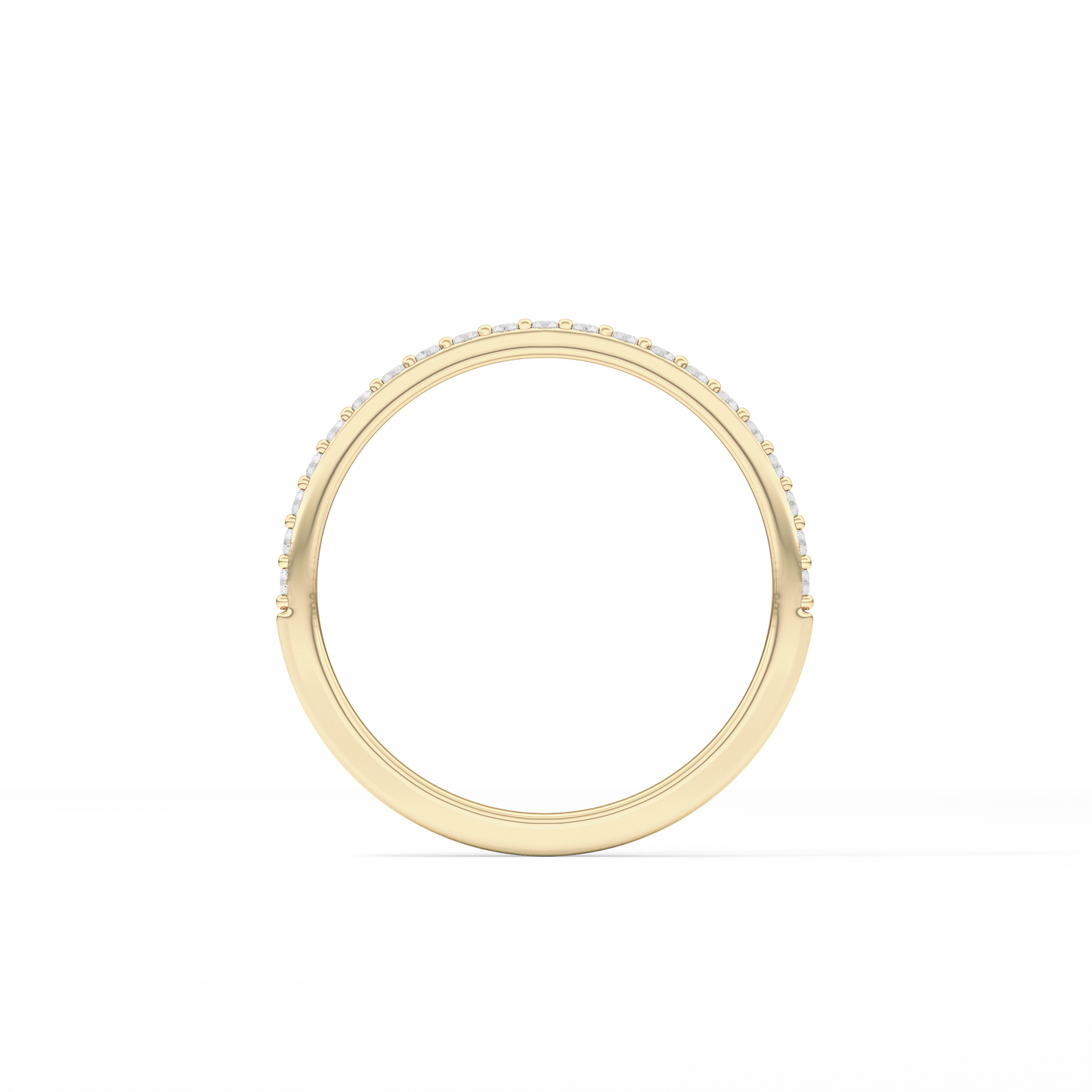 0.18 TCW Round Lab Grown Diamond Wedding Band