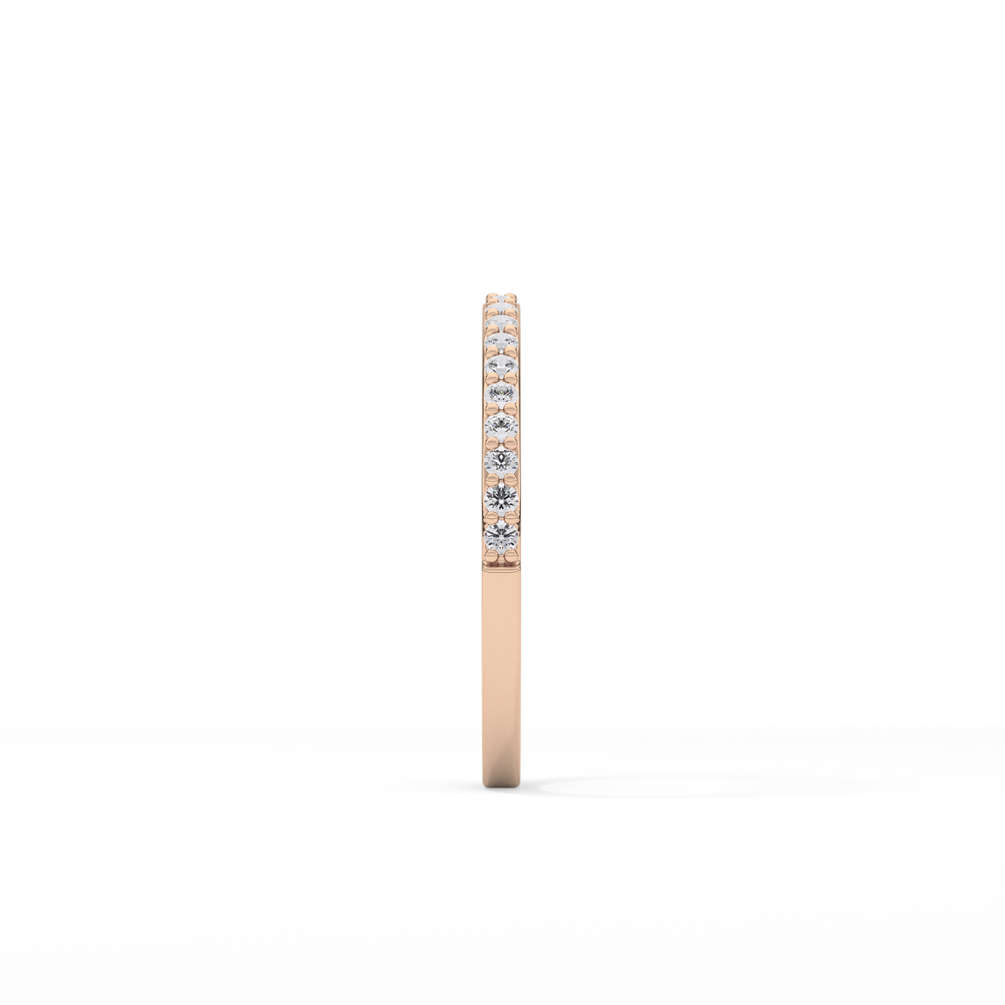 0.18 TCW Round Lab Grown Diamond Wedding Band