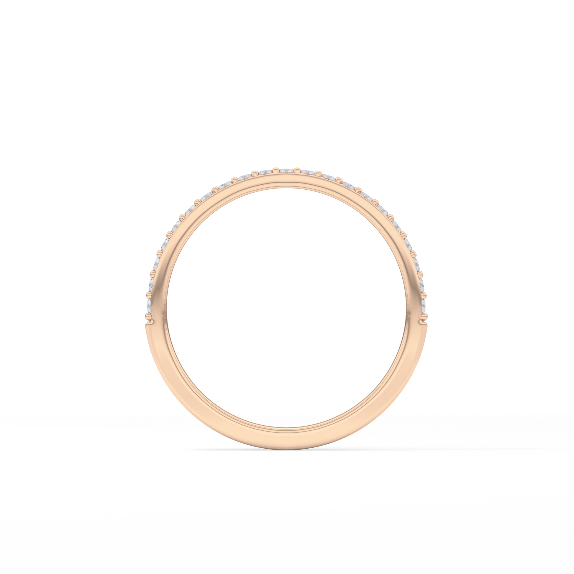 0.18 TCW Round Lab Grown Diamond Wedding Band