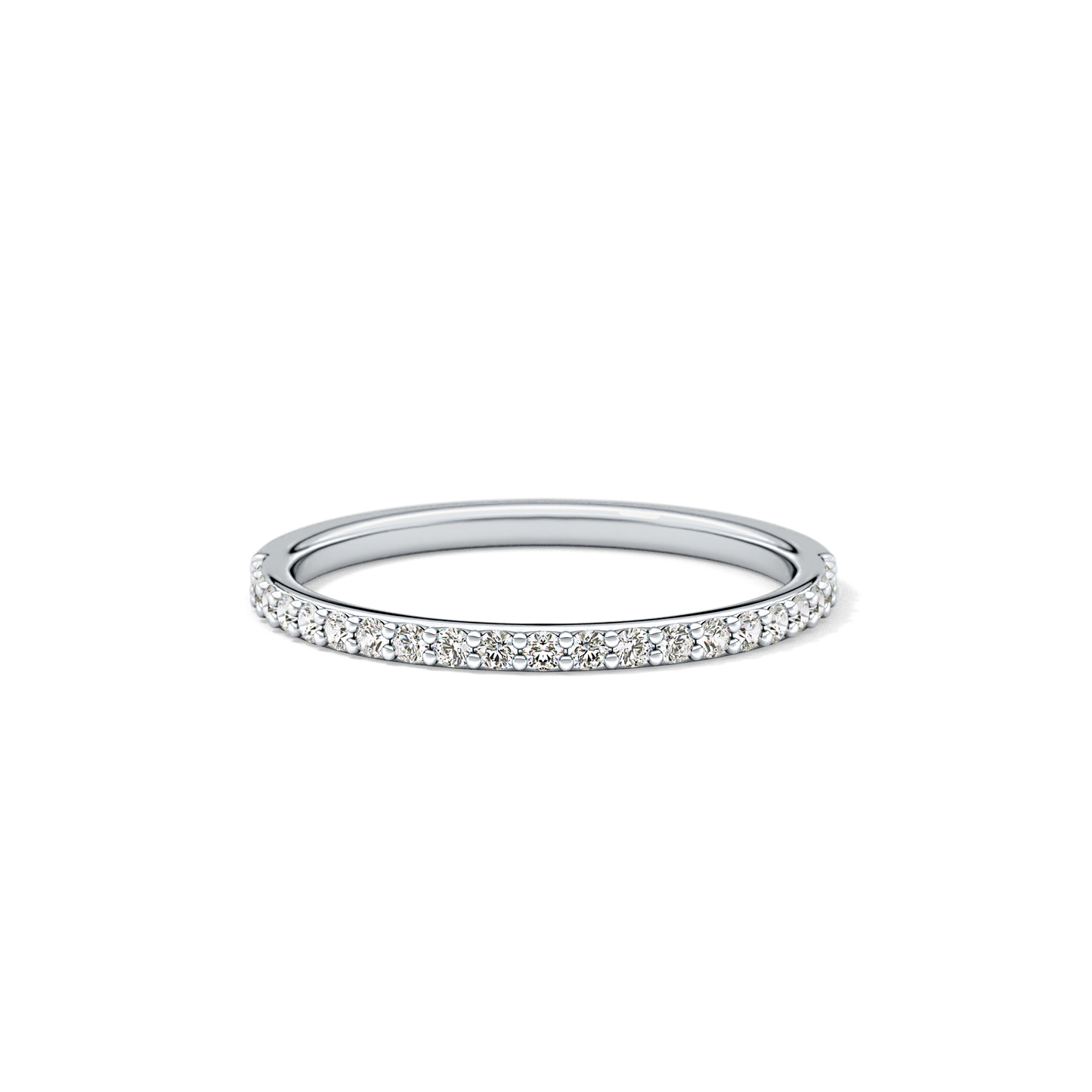 0.18 TCW Round Lab Grown Diamond Wedding Band