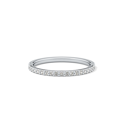0.18 TCW Round Lab Grown Diamond Wedding Band