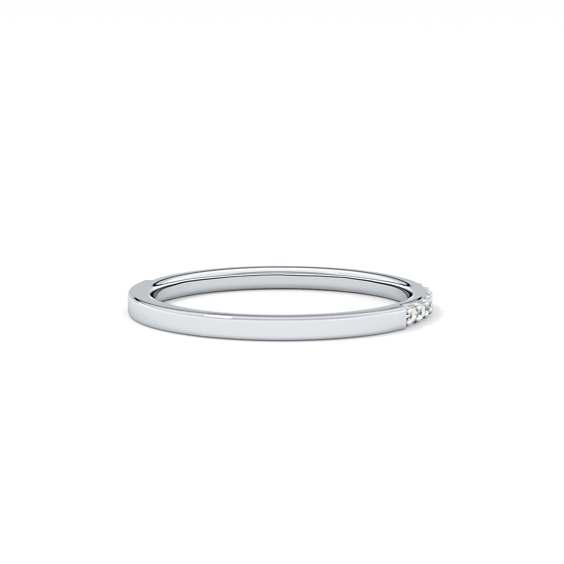 0.18 TCW Round Lab Grown Diamond Wedding Band