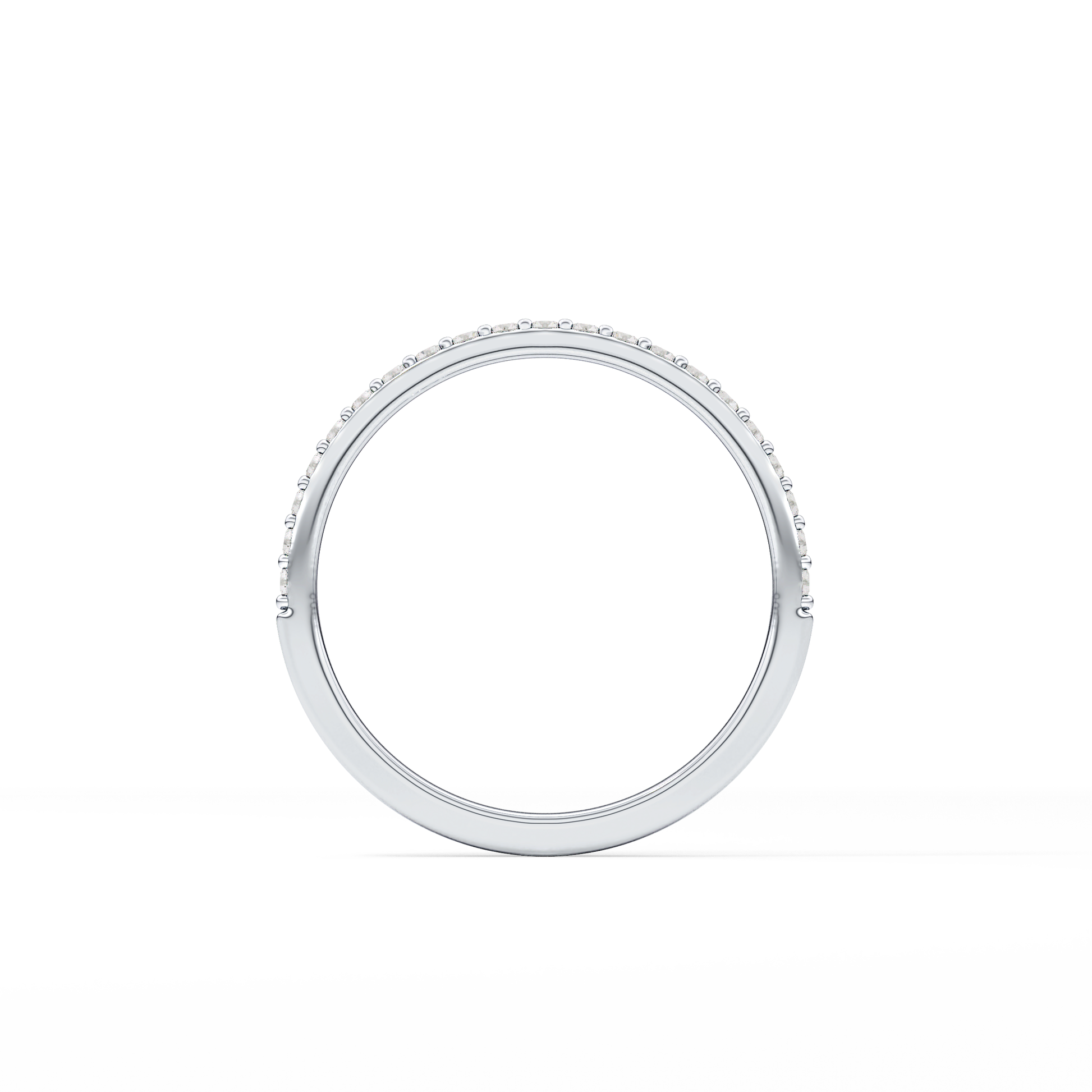0.18 TCW Round Lab Grown Diamond Wedding Band