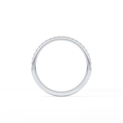 0.18 TCW Round Lab Grown Diamond Wedding Band