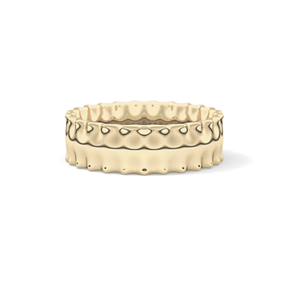 Classic Textured Wedding Band