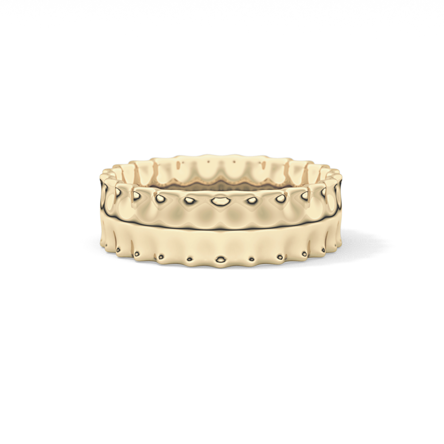 Classic Textured Wedding Band