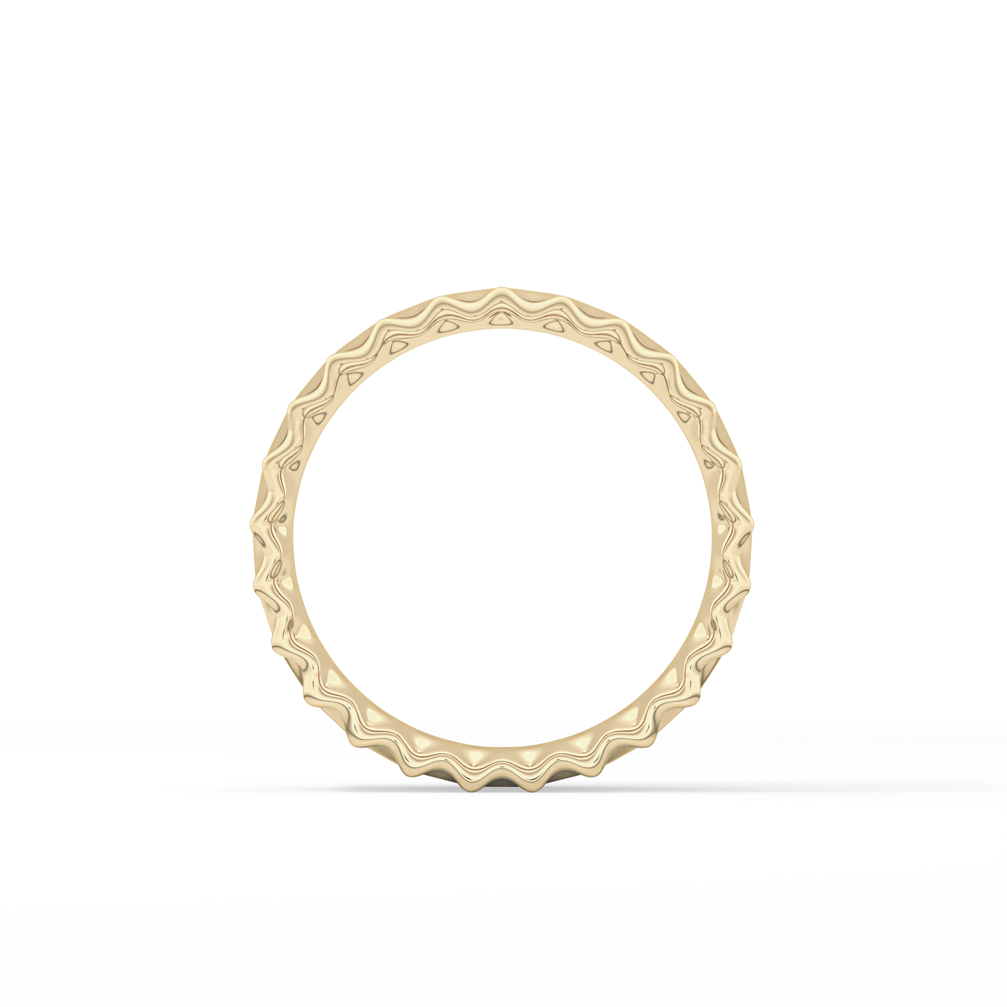 Classic Textured Wedding Band