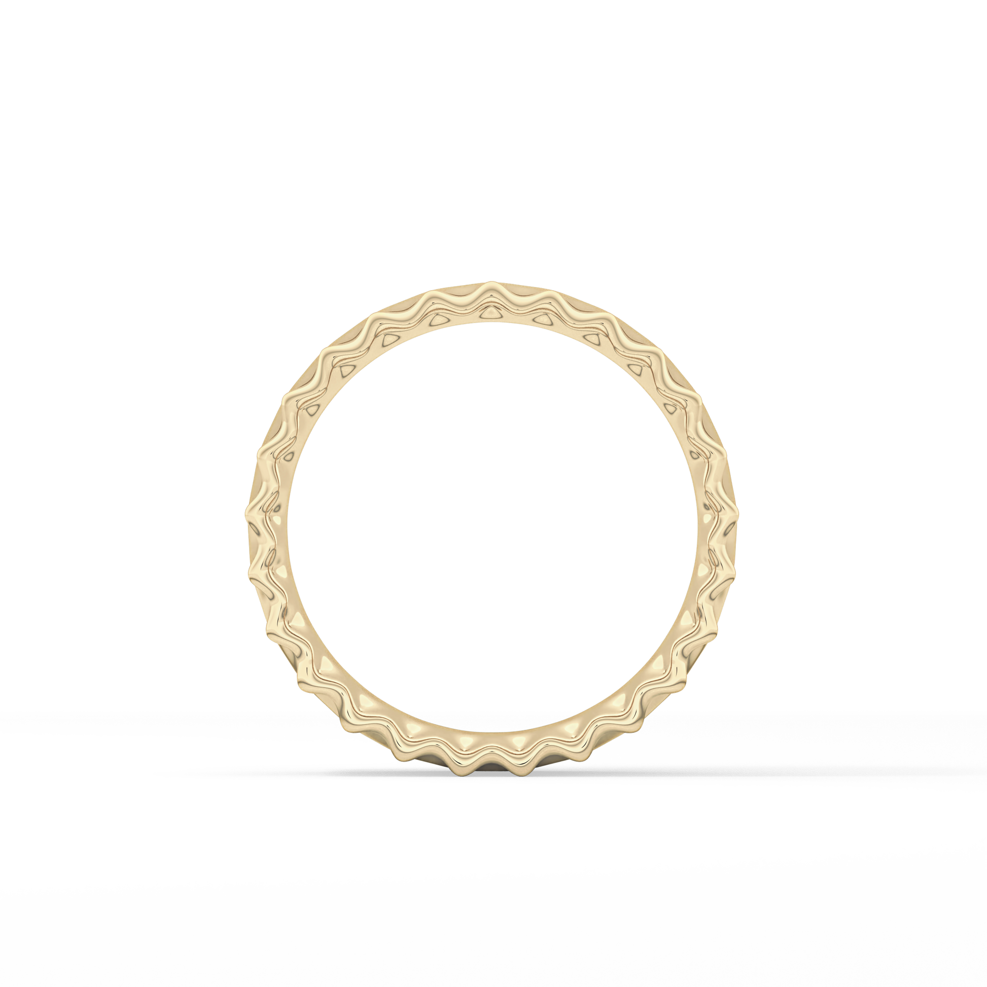 Classic Textured Wedding Band