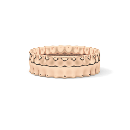 Classic Textured Wedding Band