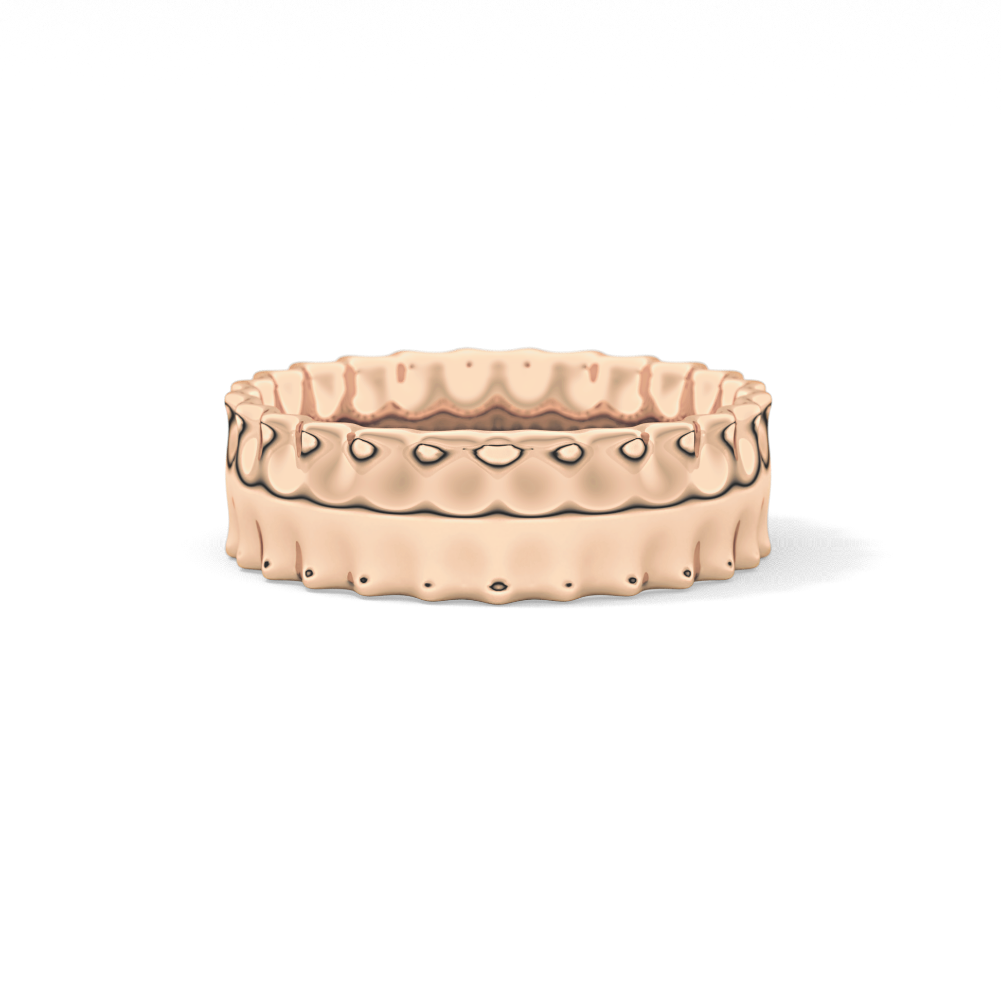 Classic Textured Wedding Band