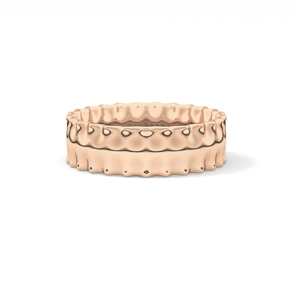 Classic Textured Wedding Band