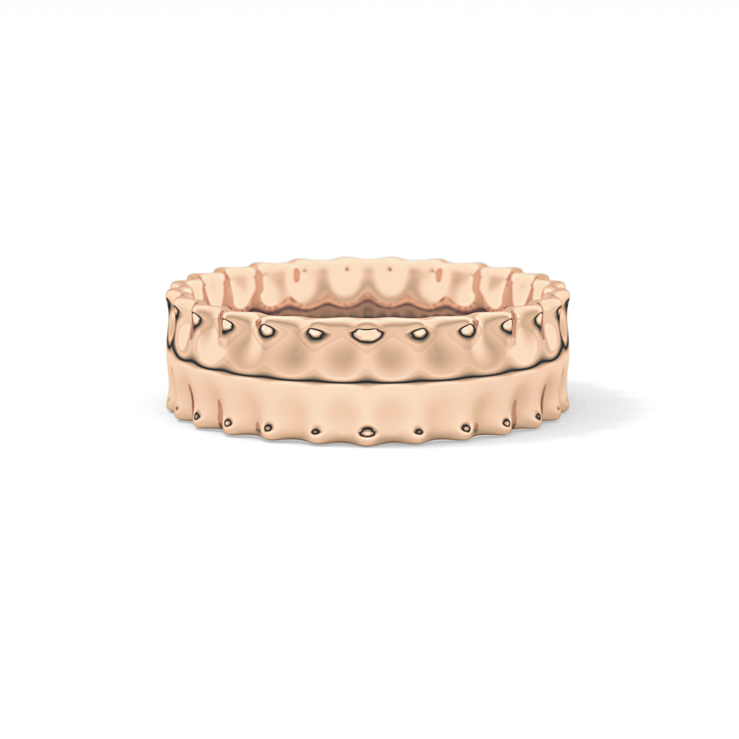 Classic Textured Wedding Band