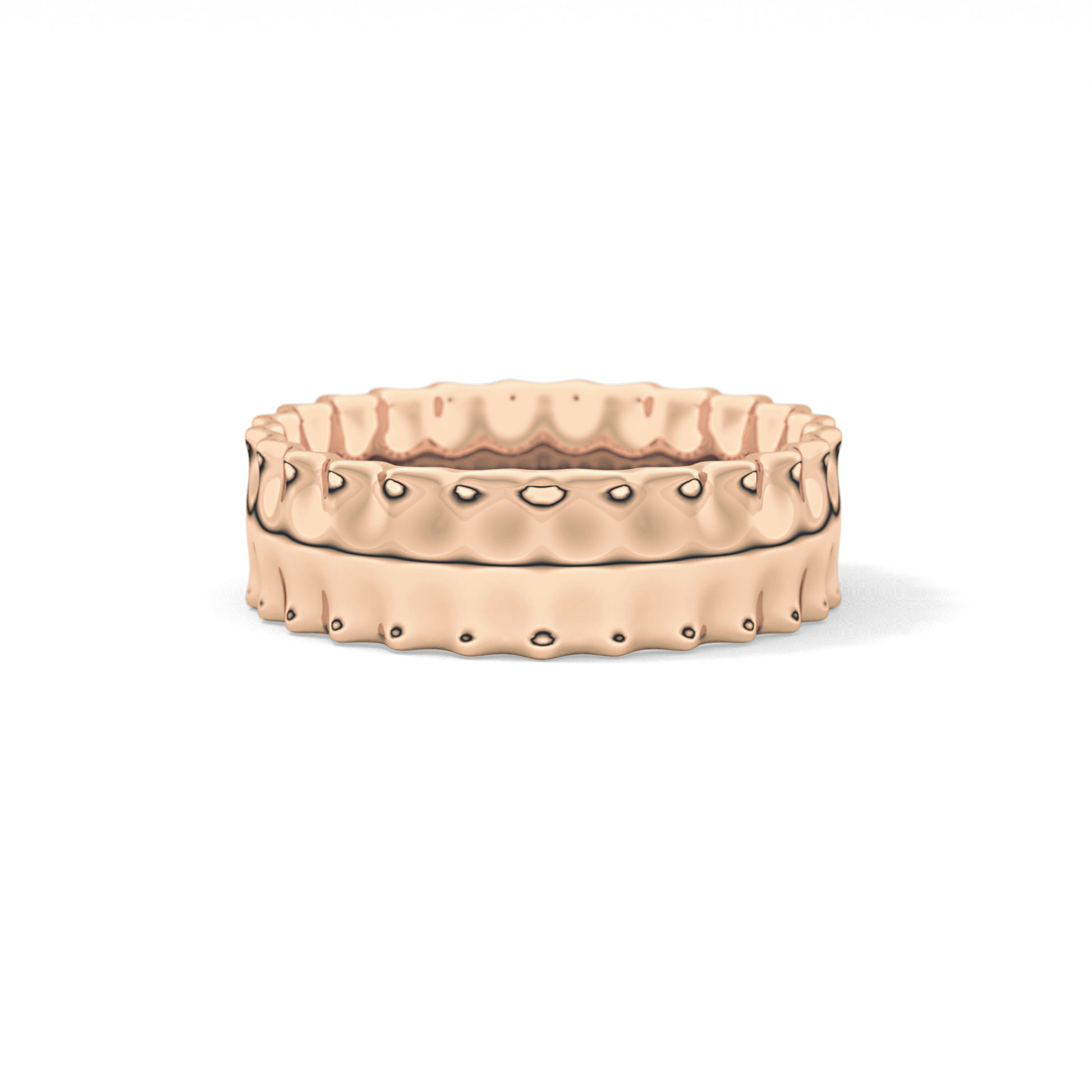 Classic Textured Wedding Band