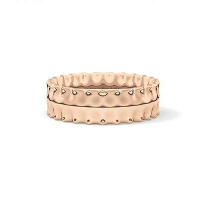 Classic Textured Wedding Band