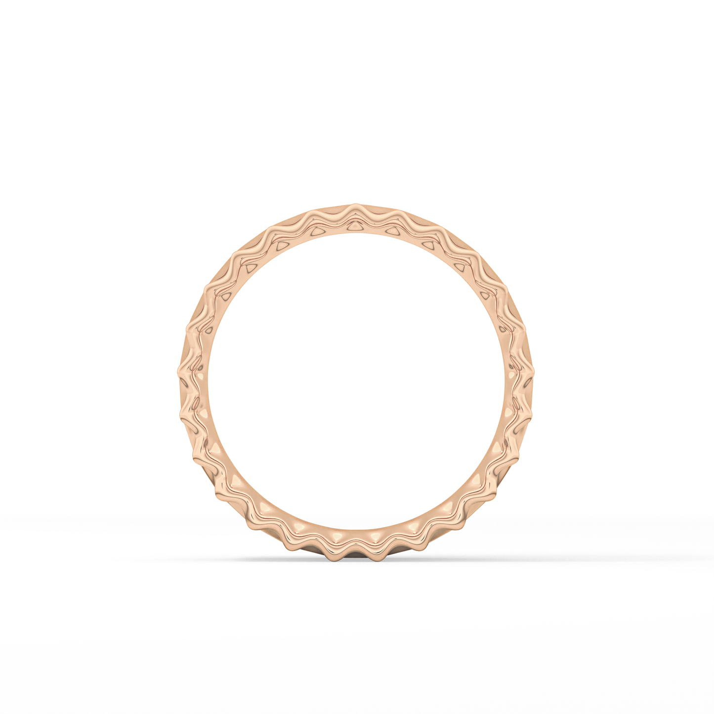 Classic Textured Wedding Band