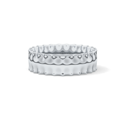Classic Textured Wedding Band