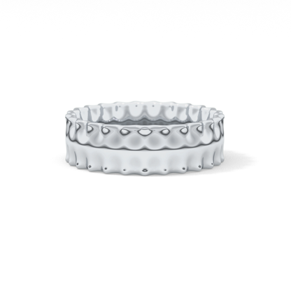 Classic Textured Wedding Band