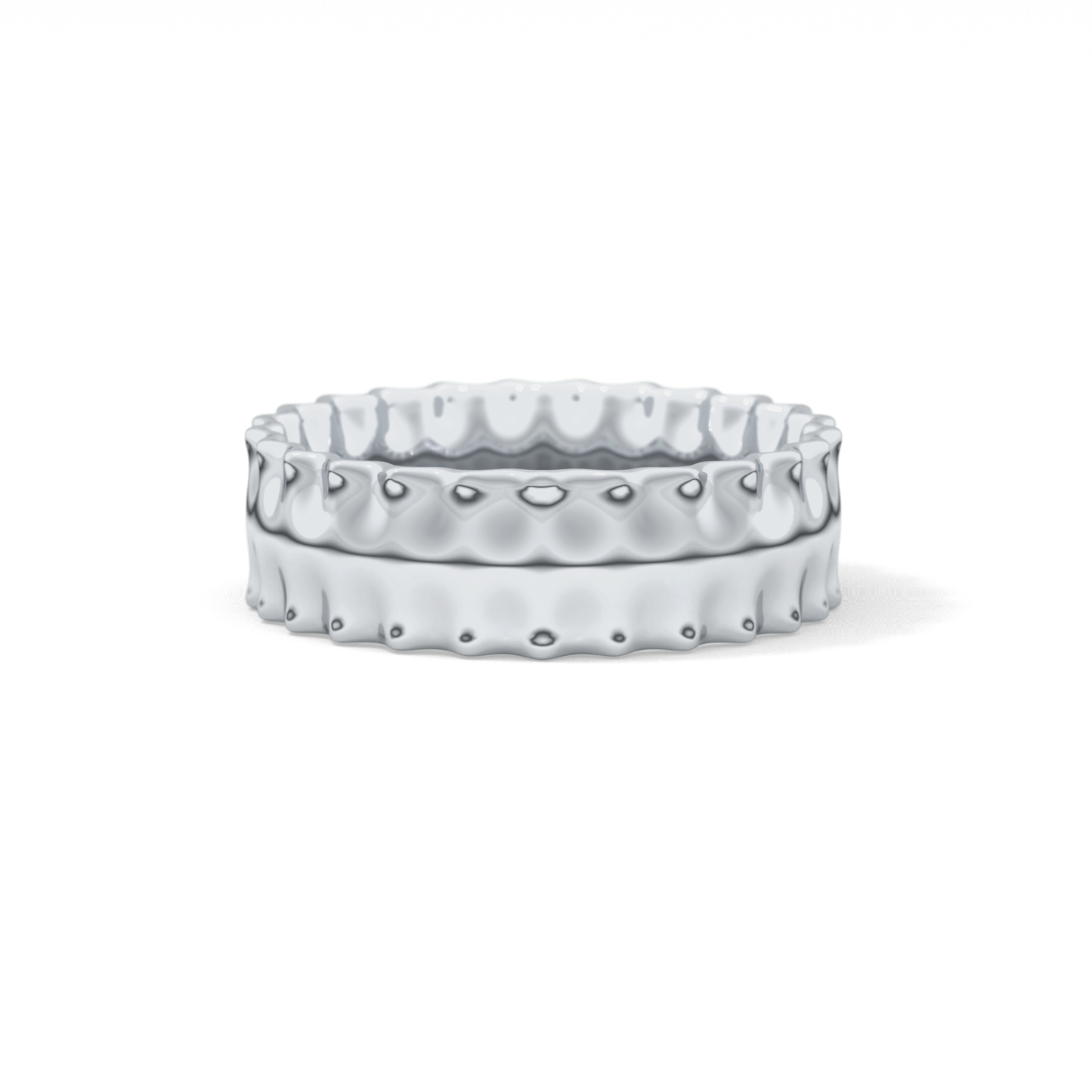 Classic Textured Wedding Band