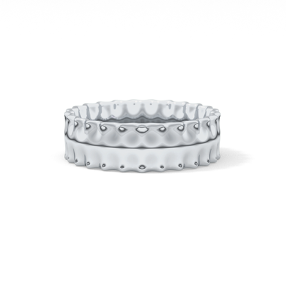 Classic Textured Wedding Band