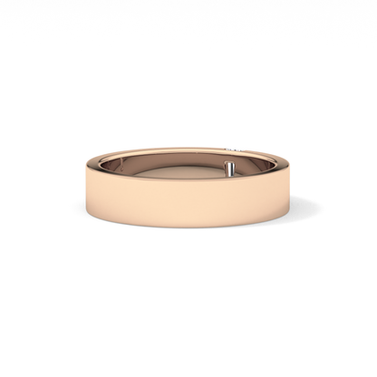 0.1 TCW Baguette  Lab Grown Diamond Wedding Band