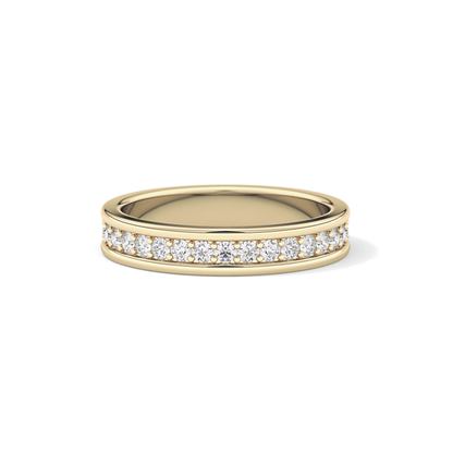 0.7 TCW Round Lab Grown Diamond Full Eternity Wedding Band