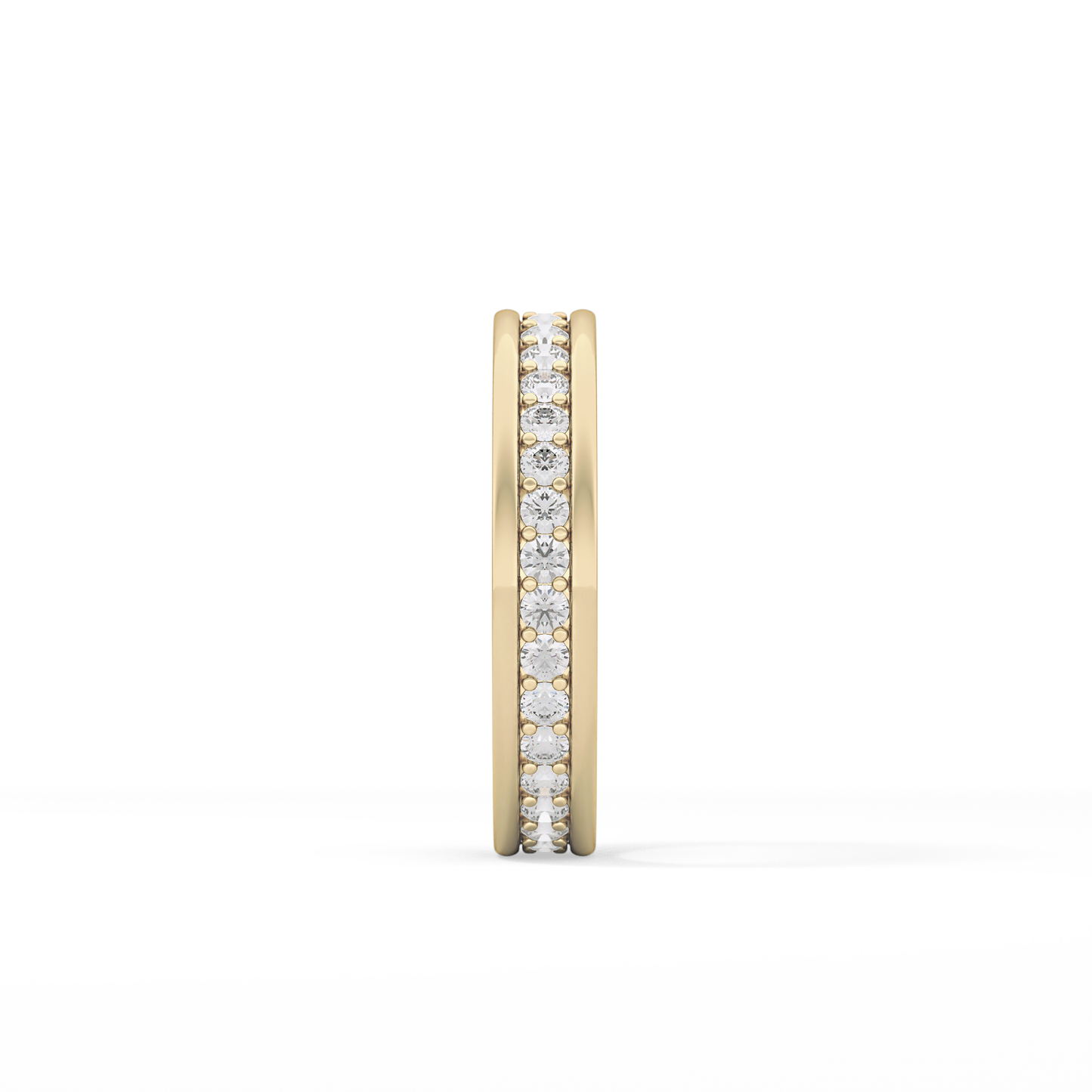 0.7 TCW Round Lab Grown Diamond Full Eternity Wedding Band