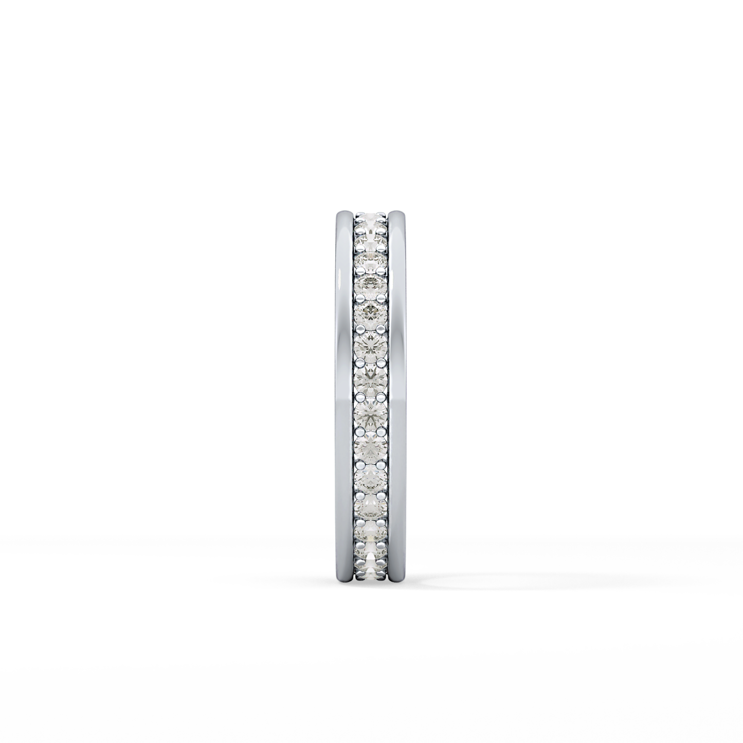 0.7 TCW Round Lab Grown Diamond Full Eternity Wedding Band
