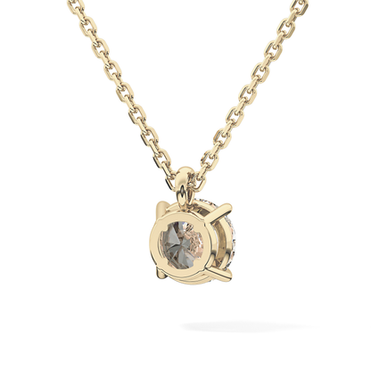 2 CT Round Lab-Grown Diamond Solitaire Necklace