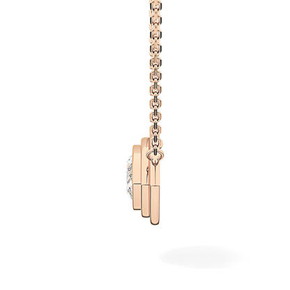 2 CT Marquise Lab-Grown Diamond Solitaire & Bezel Necklace