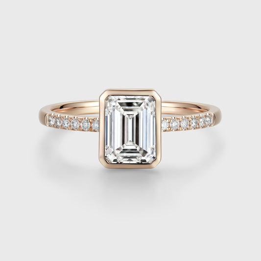 [Shape][Style] Lab Grown Diamond Engagement Ring