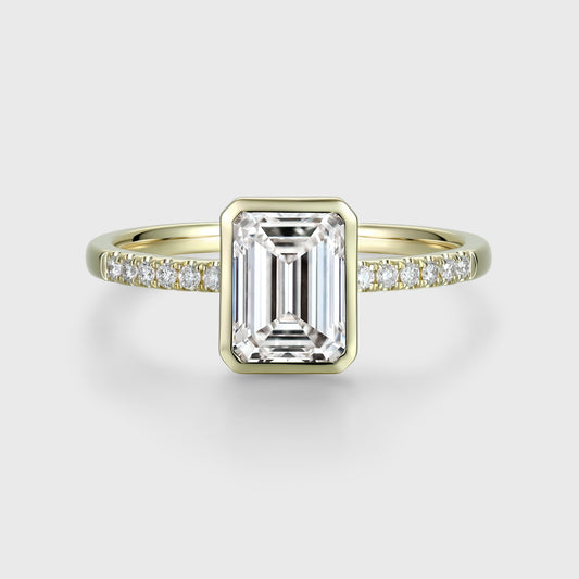 [Shape][Style] Lab Grown Diamond Engagement Ring