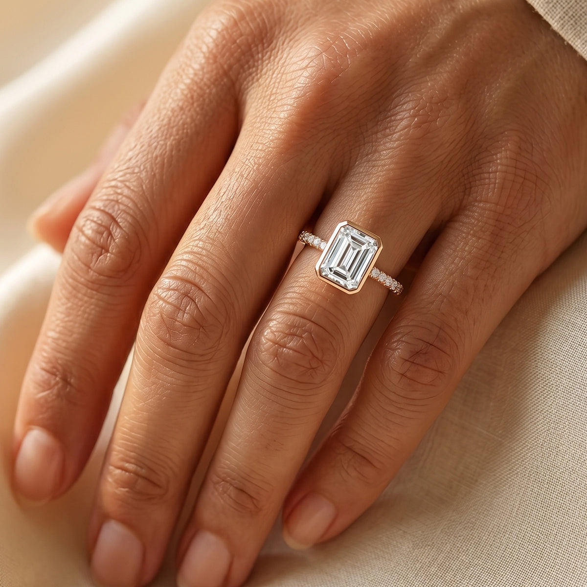  [Shape][Style] Lab Grown Diamond Engagement Ring