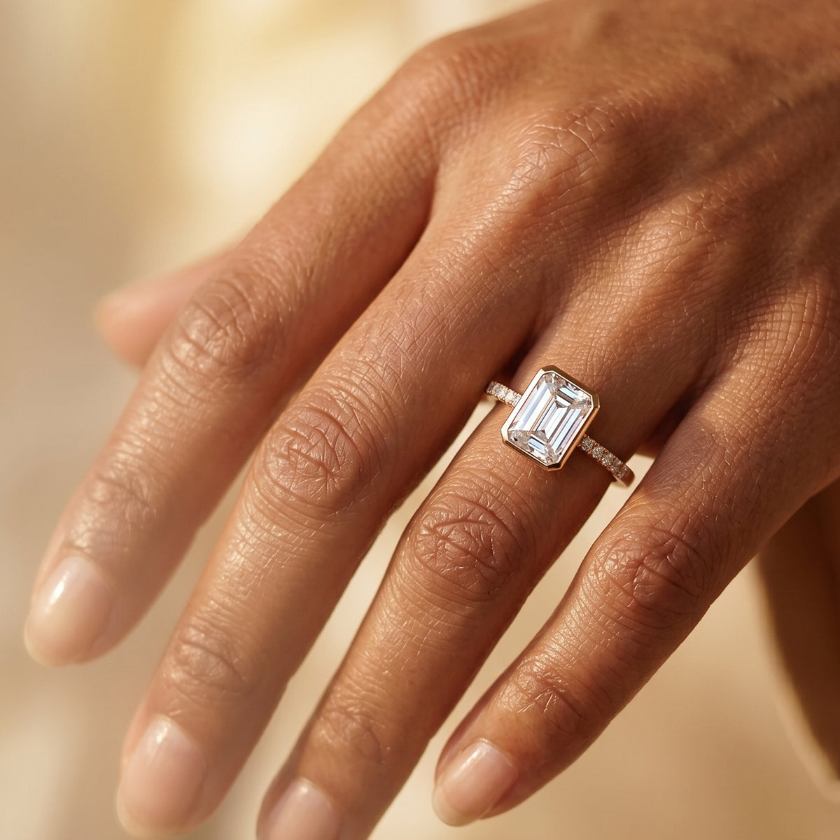  [Shape][Style] Lab Grown Diamond Engagement Ring