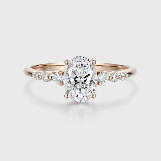 [Shape][Style] Lab Grown Diamond Engagement Ring